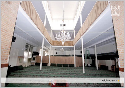 شبستان مسجد صادقیه