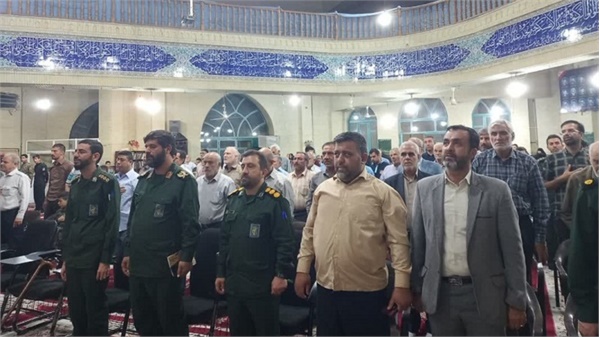 گرامی‌داشت هفته دفاع مقدس مسجد امام خمینی(رضوان‌الله‌علیه)