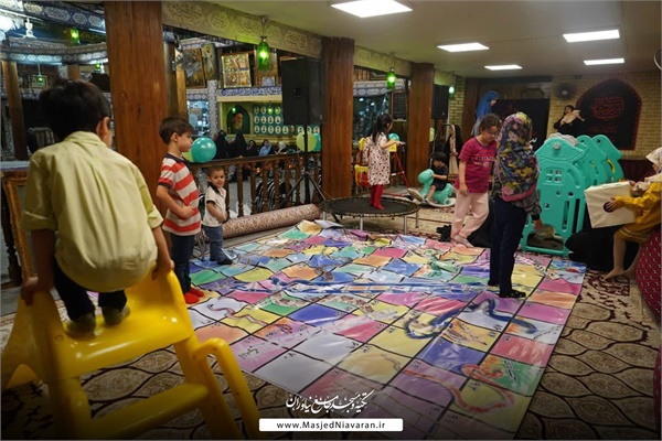 فعالیت های فرهنگی بچه‌های مسجد جامع نیاوران