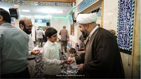 غدیر در مسجد جامع نیاوران