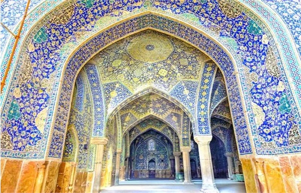 هنر ایرانی شبستان مسجد امام خمینی(رضوان‌الله‌علیه)