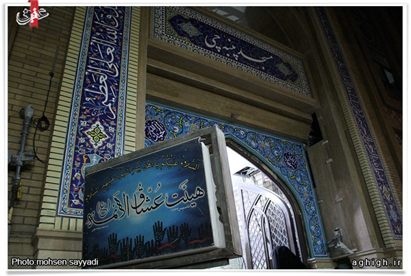 نمایی از مسجد پنبه چی