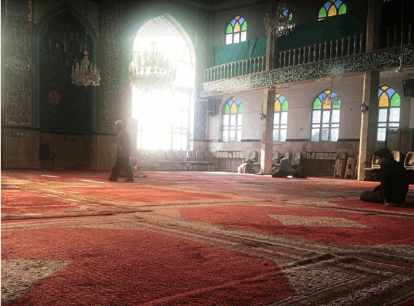 شبستان مسجد سراج الملک