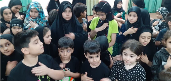 برپایی خیمه عزای ابا عبدالله الحسین (ع‌) ویژه کودک و نوجوان