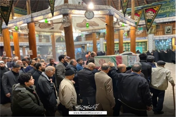 مراسم تشییع پیکر جانباز شهید کربلایی ابوالفضل گرجی