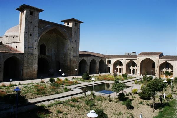 مسجد تاریخی فرح آباد در ساری 5