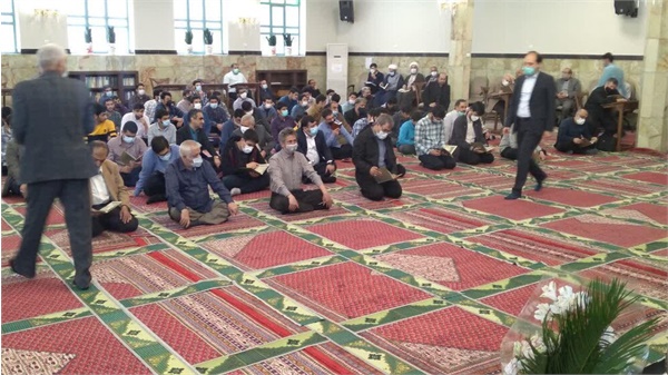 مراسم بزرگداشت مرحوم حضرت آیت الله علوی گرگانی در مسجد سراج الملک تهران