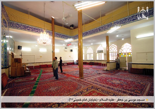 شبستان مسجد موسی بن جعفر (ع) 2