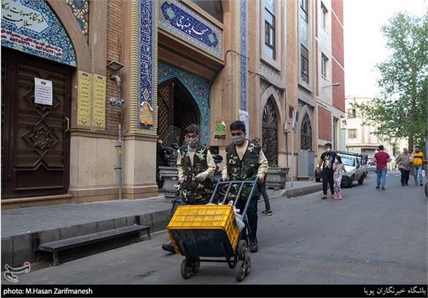 نمایی از مسجد پنبه چی