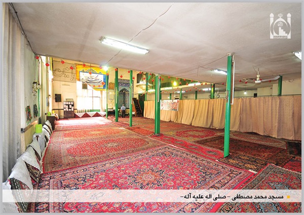 شبستان مسجد محمد مصطفی (ص) 2