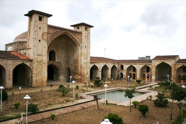 مسجد تاریخی فرح آباد در ساری 19