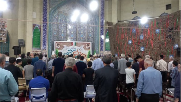 گرامی‌داشت هفته دفاع مقدس مسجد امام خمینی(رضوان‌الله‌علیه)